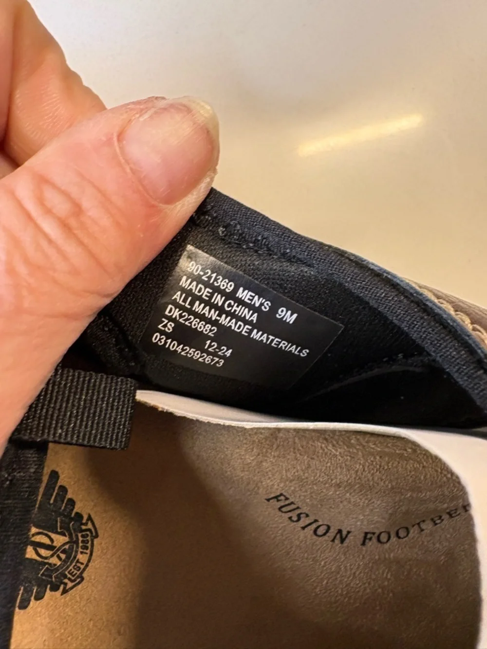 Dockers product label